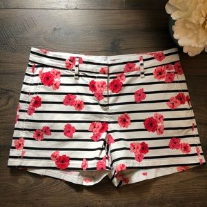 Elle’s floral shorts